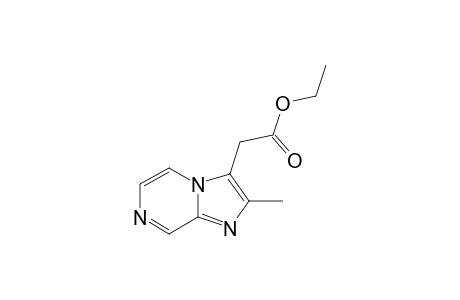 3-(ETHOXYCARBONYLMETHYL)-2-METHYL-IMIDAZO-[1,2-A]-PYRAZINE