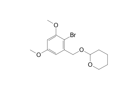 2-(2-bromo-3,5-dimethoxy-benzyl)oxytetrahydropyran