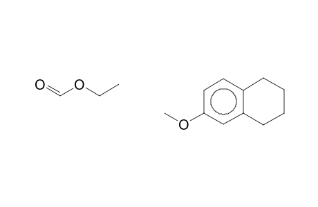 3-HYDROXY-6-METHOXY-1,2,3,4-TETRAHYDRONAPHTHALENE-2-CARBOXYLIC ACID, ETHYL ESTER