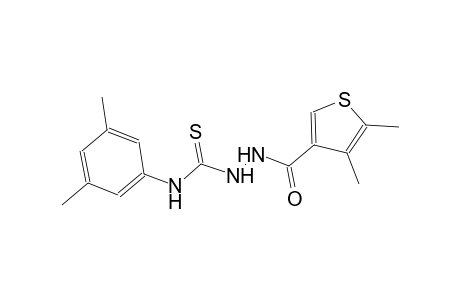 N-(3,5-dimethylphenyl)-2-[(4,5-dimethyl-3-thienyl)carbonyl]hydrazinecarbothioamide