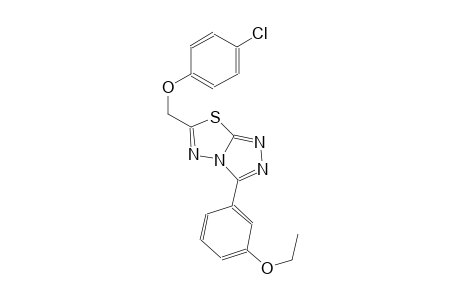 6-[(4-chlorophenoxy)methyl]-3-(3-ethoxyphenyl)[1,2,4]triazolo[3,4-b][1,3,4]thiadiazole