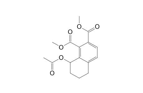 Dimethyl 8-acetoxy-5,6,7,8-tetrahydro-1,2-naphthalenedicarboxylate