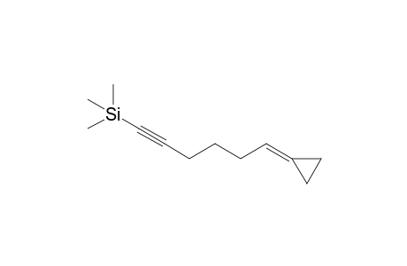 Trimethyl[6-(cyclopropylidene)hex-1-ynyl]silane
