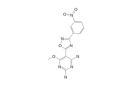 [2-amino-6-methoxy-5-[3-(3-nitrophenyl)-1,2,4-oxadiazol-5-yl]pyrimidin-4-yl]amine