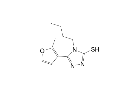 4-butyl-5-(2-methyl-3-furyl)-4H-1,2,4-triazol-3-yl hydrosulfide