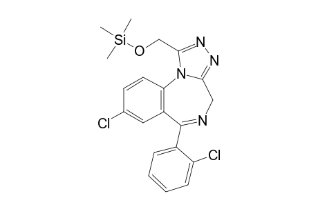 .alpha.-Hydroxytriazolam, trimethylsilyl ether