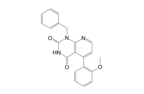 pyrido[2,3-d]pyrimidine-2,4(1H,3H)-dione, 5-(2-methoxyphenyl)-1-(phenylmethyl)-