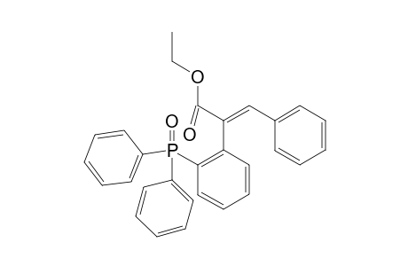 (E)-ethyl 2-(2-(diphenylphosphoryl)phenyl)-3-phenylacrylate