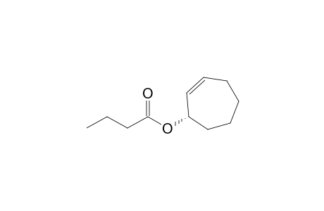 (S)-(-)-1-(butanoyloxy)-2-cycloheptene
