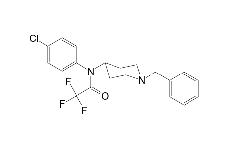 2,2,2-Trifluoro-N-(1-benzylpiperidin-4-yl)-N-(4-chlorophenyl)-acetamide