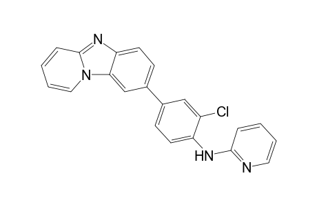 8-[4-(2-Pyridylamino)-3-chlorophenyl]pyrido[1,2-a]benzimidazole