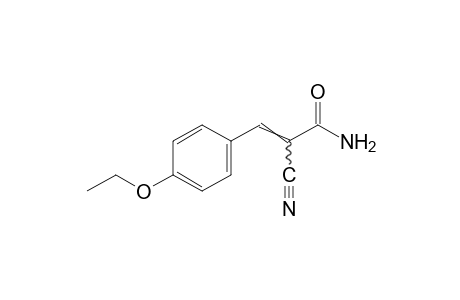 alpha-CYANO-p-ETHOXYCINNAMAMIDE