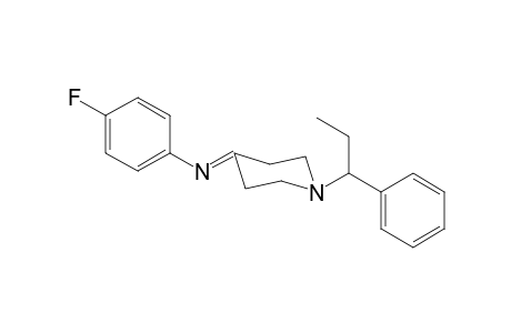 N-4-Fluorophenyl-1-(1-phenylpropyl)piperidin-4-imine