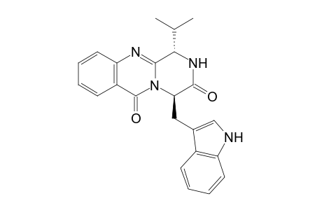 (1S,4R)-4-(1H-indol-3-ylmethyl)-1-isopropyl-2,4-dihydro-1H-pyrazino[2,1-b]quinazoline-3,6-dione