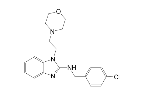 N-(4-chlorobenzyl)-1-[2-(4-morpholinyl)ethyl]-1H-benzimidazol-2-amine