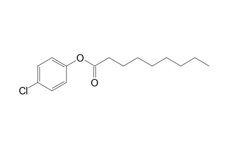 4-Chlorophenyl nonanate
