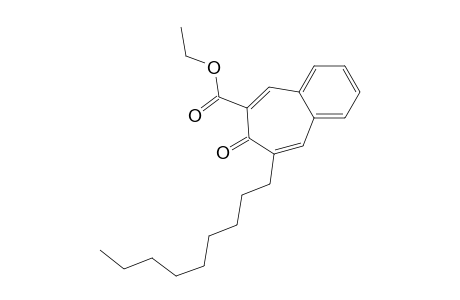 Ethyl 6-Nonylbenzotropo-7-one-8-carboxylate