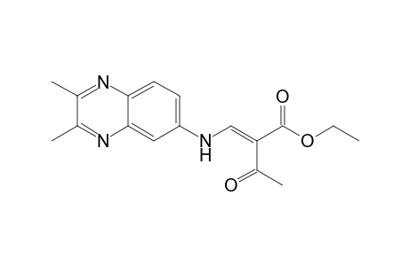 Ethyl 2-[(2',3'-dimethylquinoxalin-6'-yl)aminomethylene]-3-oxobutyrate