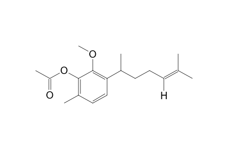 ORTHO-CURCUHYDROQUINONE-1-O-METHYLETHER-6-ACETATE