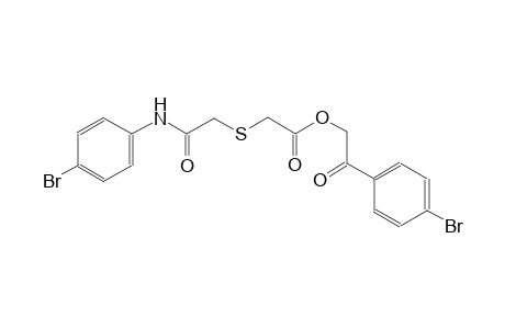 2-(4-Bromophenyl)-2-oxoethyl {[2-(4-bromoanilino)-2-oxoethyl]sulfanyl}acetate