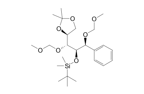 (4S)-2,2-Dimethyl-4-[(1R,2R,3S)-2-(tert-butyldimethylsilyloxy)-1,3-bis(methoxymethoxy)-3-phenylpropyl]-1,3-dioxolane