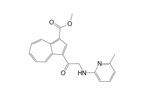 Methyl 3-[(6-Methylipyrid-2-yl)aminoacetyl]azulene-1-carboxylate