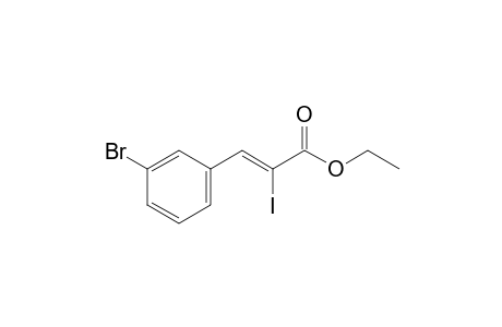 Ethyl 3-(3'-bromophenyl)-2-iodo-2-propenoate
