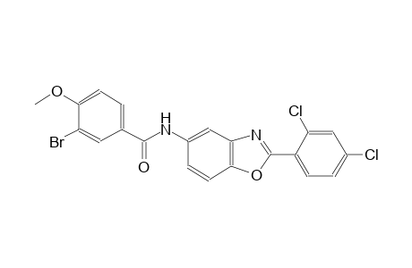 benzamide, 3-bromo-N-[2-(2,4-dichlorophenyl)-5-benzoxazolyl]-4-methoxy-