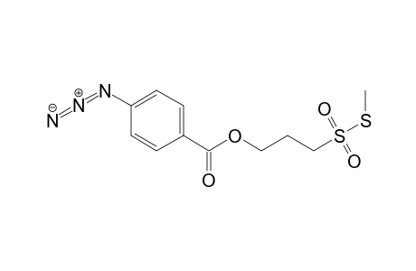 3-((Methylthio)sulphonyl)propyl 4-azidobenzoate