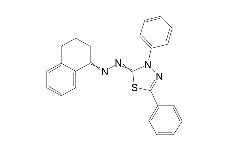 2-((3,4-Dihydronaphthalen-1(2H)-ylidene)hydrazono)-3,5-diphenyl-2,3-dihydro-1,3,4-thiadiazole
