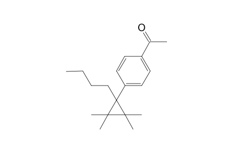1-[4-(1-butyl-2,2,3,3-tetramethyl-cyclopropyl)phenyl]ethanone