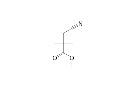 3-cyano-2,2-dimethyl-propionic acid methyl ester