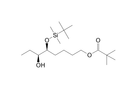 (6S)-(+)-Hydroxy-(5S)-(tert-butyldimethylsilyloxy)octyl pivalate