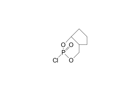 3.alpha.-Chloro-3.beta.-oxo-cis-2,4-dioxa-3-phosphabicyclo-[4.3.0]-nonane