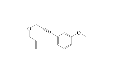 3-(Allyloxy)-1-(3-methoxyphenyl)-1-propyne