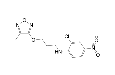 benzenamine, 2-chloro-N-[3-[(4-methyl-1,2,5-oxadiazol-3-yl)oxy]propyl]-4-nitro-