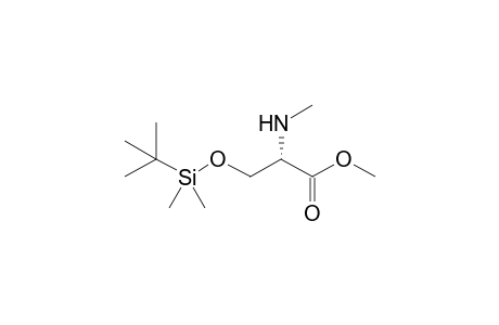 (2S)-3-[tert-butyl(dimethyl)silyl]oxy-2-(methylamino)propanoic acid methyl ester