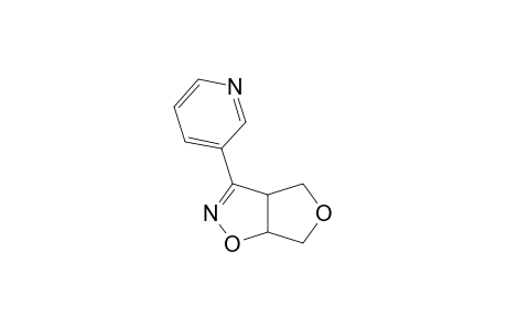 3-PYRIDIN-3-YL-3A,4,6,6A-TETRAHYDROFURO-[3,4-D]-ISOXAZOLE