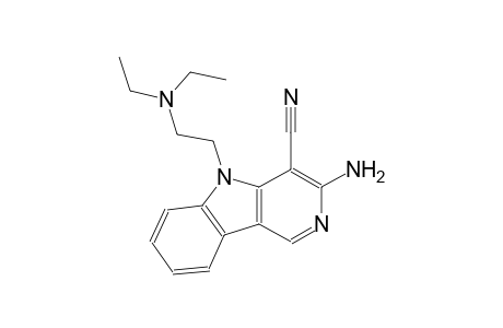 3-amino-5-[2-(diethylamino)ethyl]-5H-pyrido[4,3-b]indole-4-carbonitrile