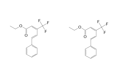 ETHYL-5-PHENYL-3-TRIFLUOROMETHYL-PENTA-2E,4E-DIENOATE
