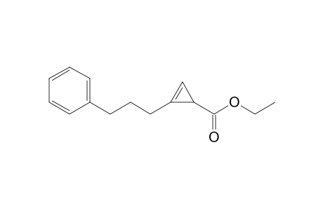 Ethyl 2-(3'-phenylpropyl)cycloprop-2-ene-1-carboxylate