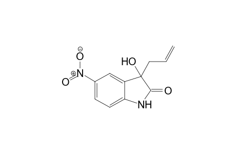 allyl-3-hydroxy-5-nitroindole oxide
