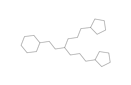 Cyclohexane, [6-cyclopentyl-3-(3-cyclopentylpropyl)hexyl]-