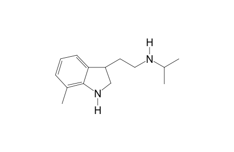N-iso-Propyl-2-(7-methyl-2,3-dihydroindol-3-yl)ethanamine