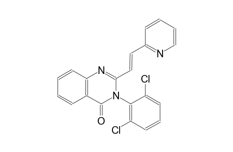 3-(2,6-dichlorophenyl)-2-[(E)-2-(2-pyridinyl)ethenyl]-4(3H)-quinazolinone