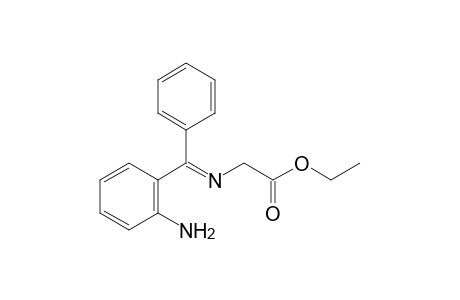 anti-N-(o-amino-alpha-phenylbenzylidene)glycine, ethyl ester