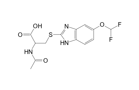 Pantoprazole-M (2-acetylamino-3-propionic acid) MS2