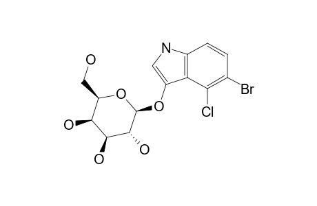 5-Bromo-4-chloro-3-indolyl beta-D-galactopyranoside