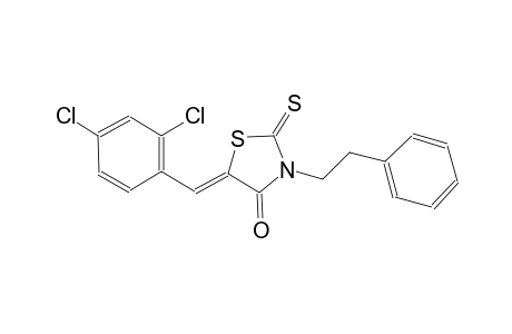 4-thiazolidinone, 5-[(2,4-dichlorophenyl)methylene]-3-(2-phenylethyl)-2-thioxo-, (5Z)-
