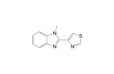 1-Methyl-2-(1,3-thiazol-4-yl)-1H-benzimidazole